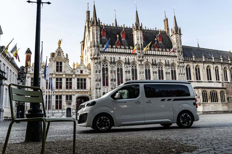 Camping in Belgien: mit dem CROSSCAMP nach Brüssel