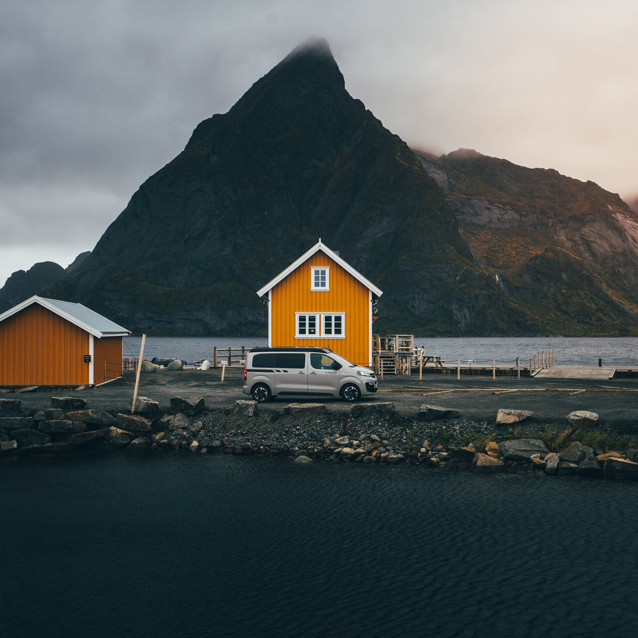 Camping in Senja mit dem CROSSCAMP