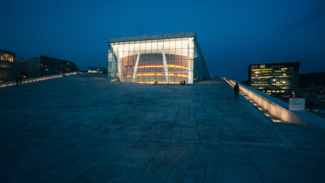 Abendstimmung in Oslo