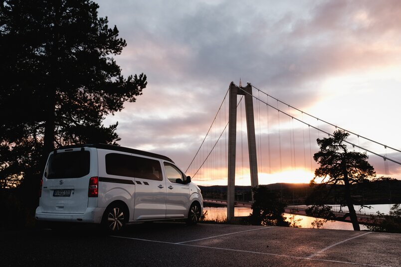 CROSSCAMP in der Nähe von Trondheim bei Norwegen-Roadtrip