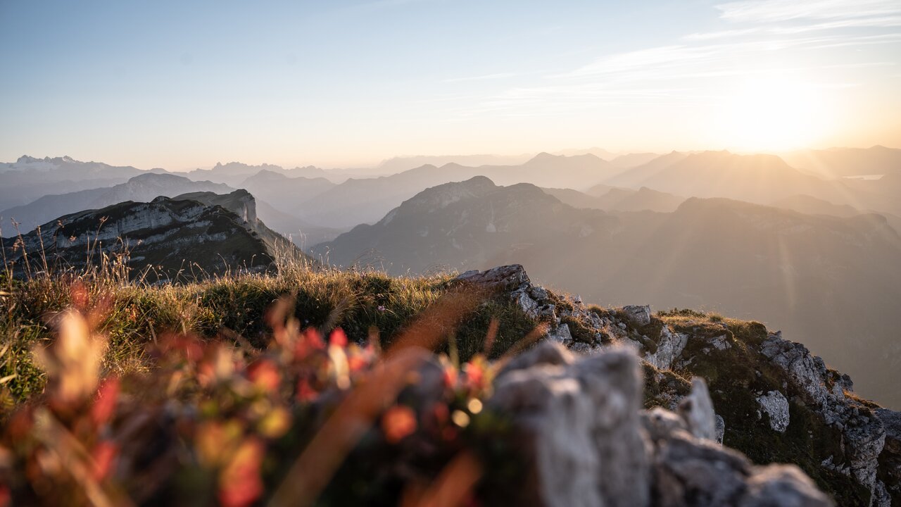 Campen im Herbst in der Steiermark