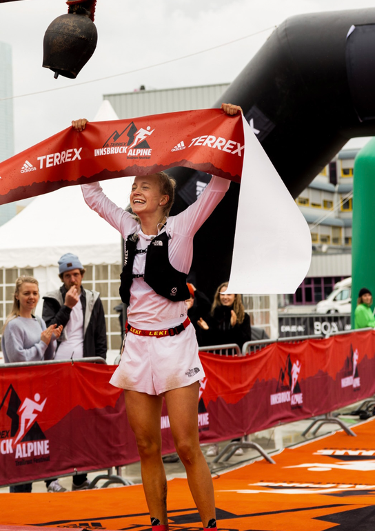 Ida-Sophie gewinnt beim Trail Running Festival in Insbruck