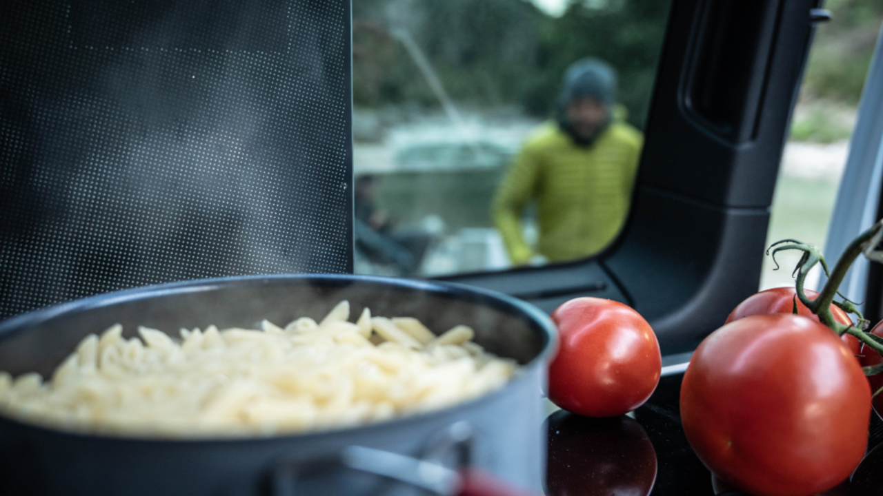 Kochen beim Camping mit CROSSCAMP in Slowenien