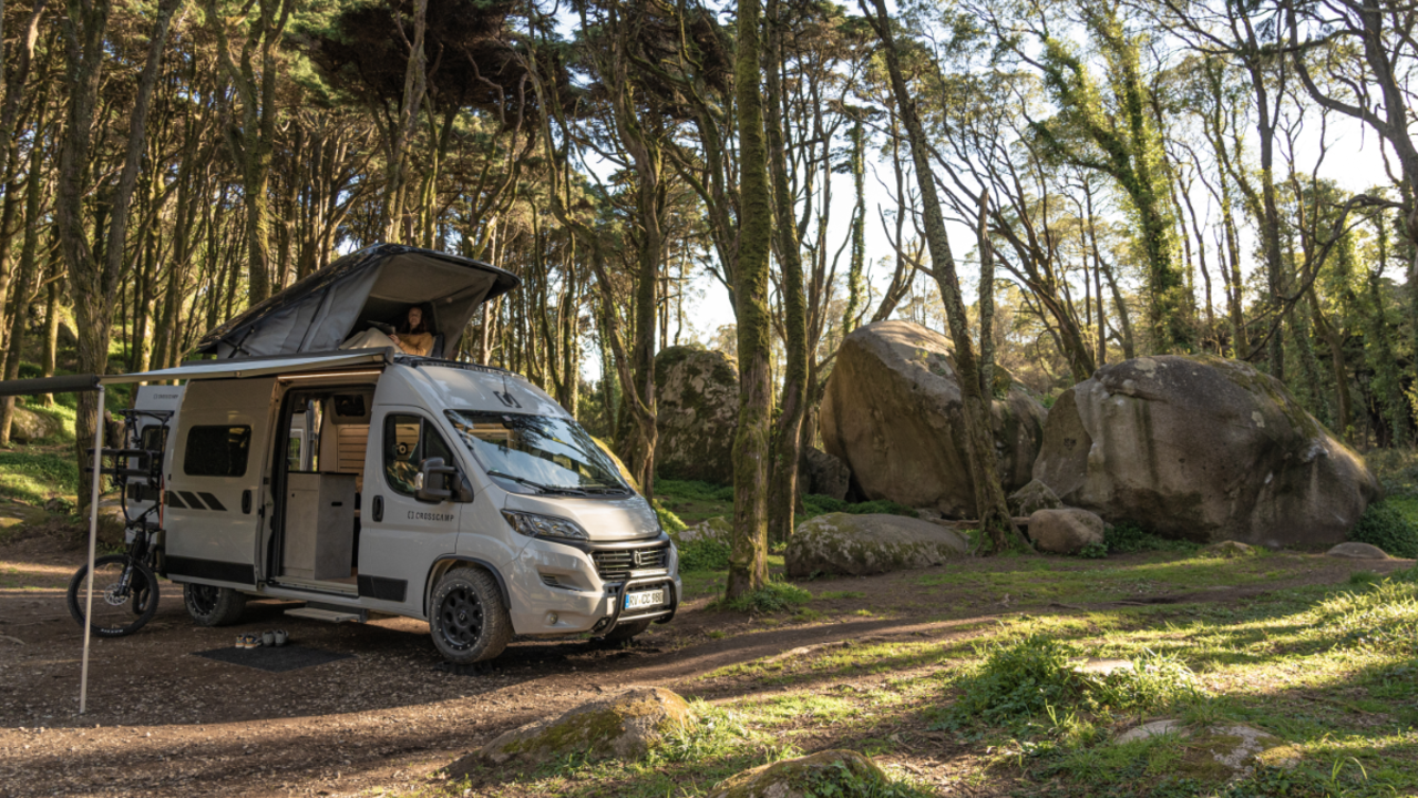 CROSSCAMP FLEX541 Camper Van Portugal Campingplatz