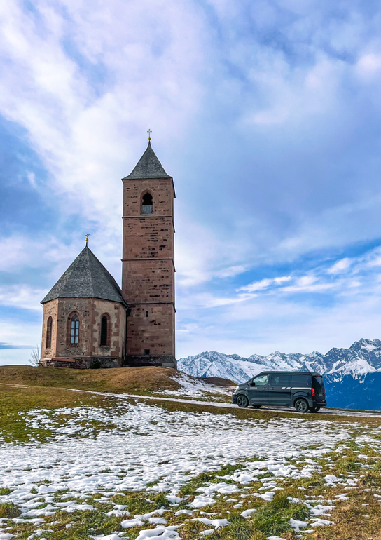 Ida-Sophie Hegemann mit dem CROSSCAMP in Südtirol