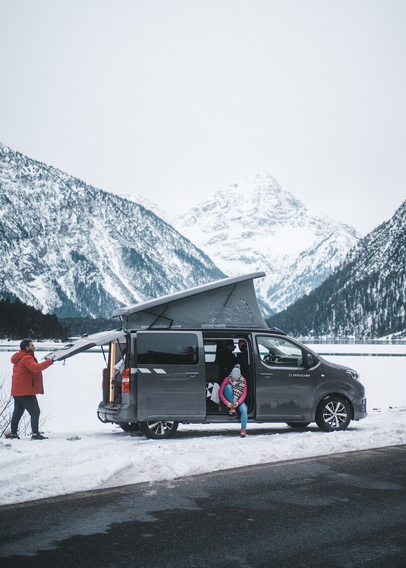 CROSSCAMP beim Wintercamping im Grödnertal