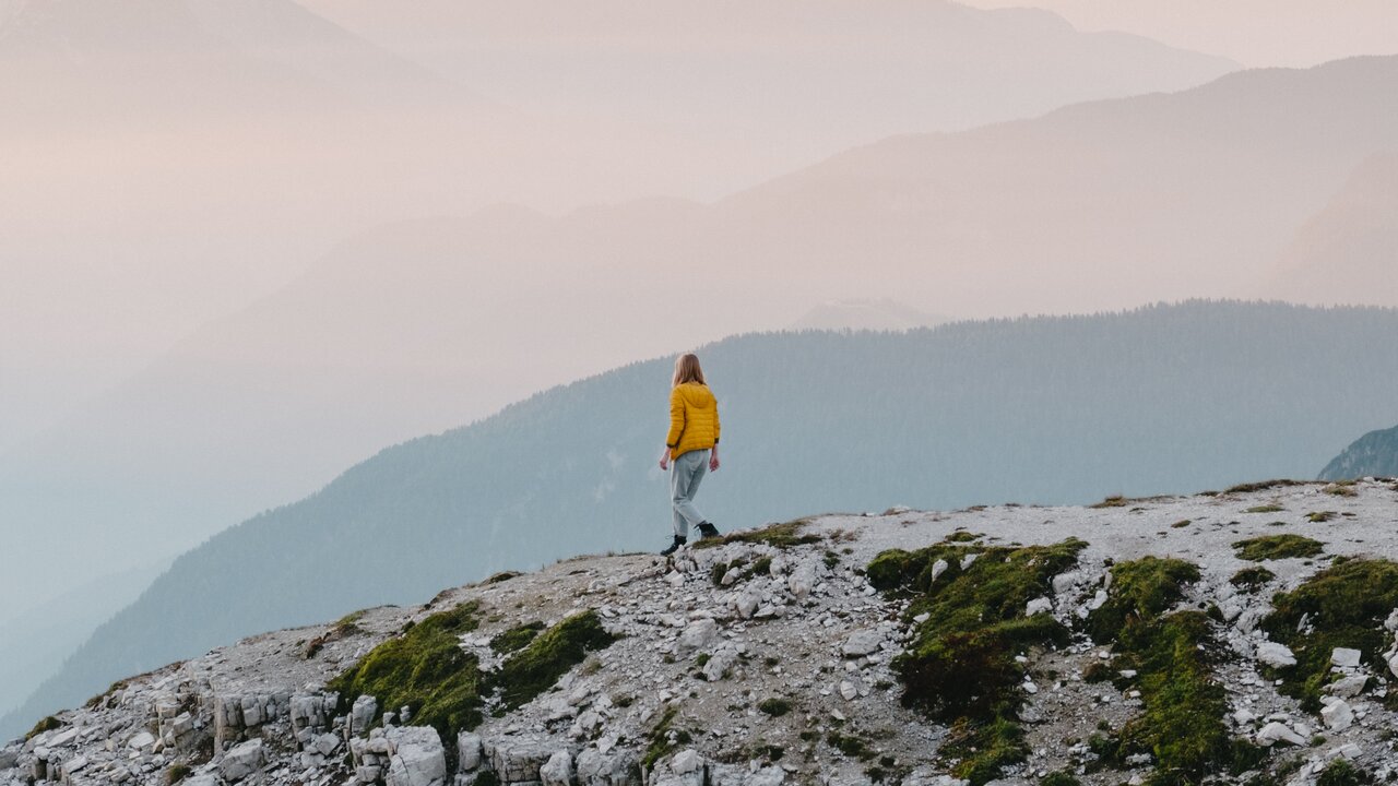 Wanderung in den slowenischen Bergen