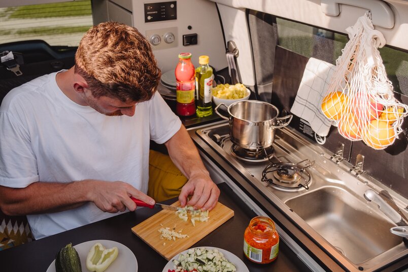 Kochen im CROSSCAMP